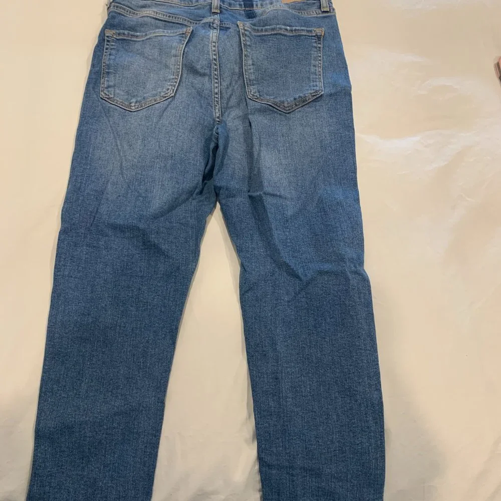 Zara Blue Ripped Jeans - Picture 3 of 3